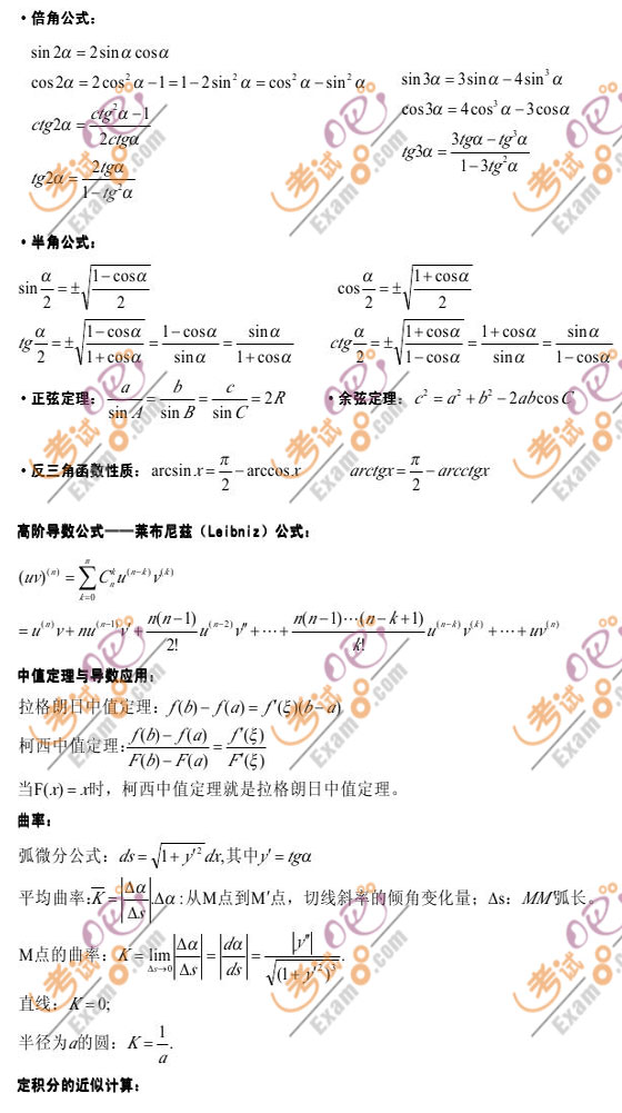 2011ЌW(xu)ӂ俼Д(sh)W(xu)ʽփ(c)