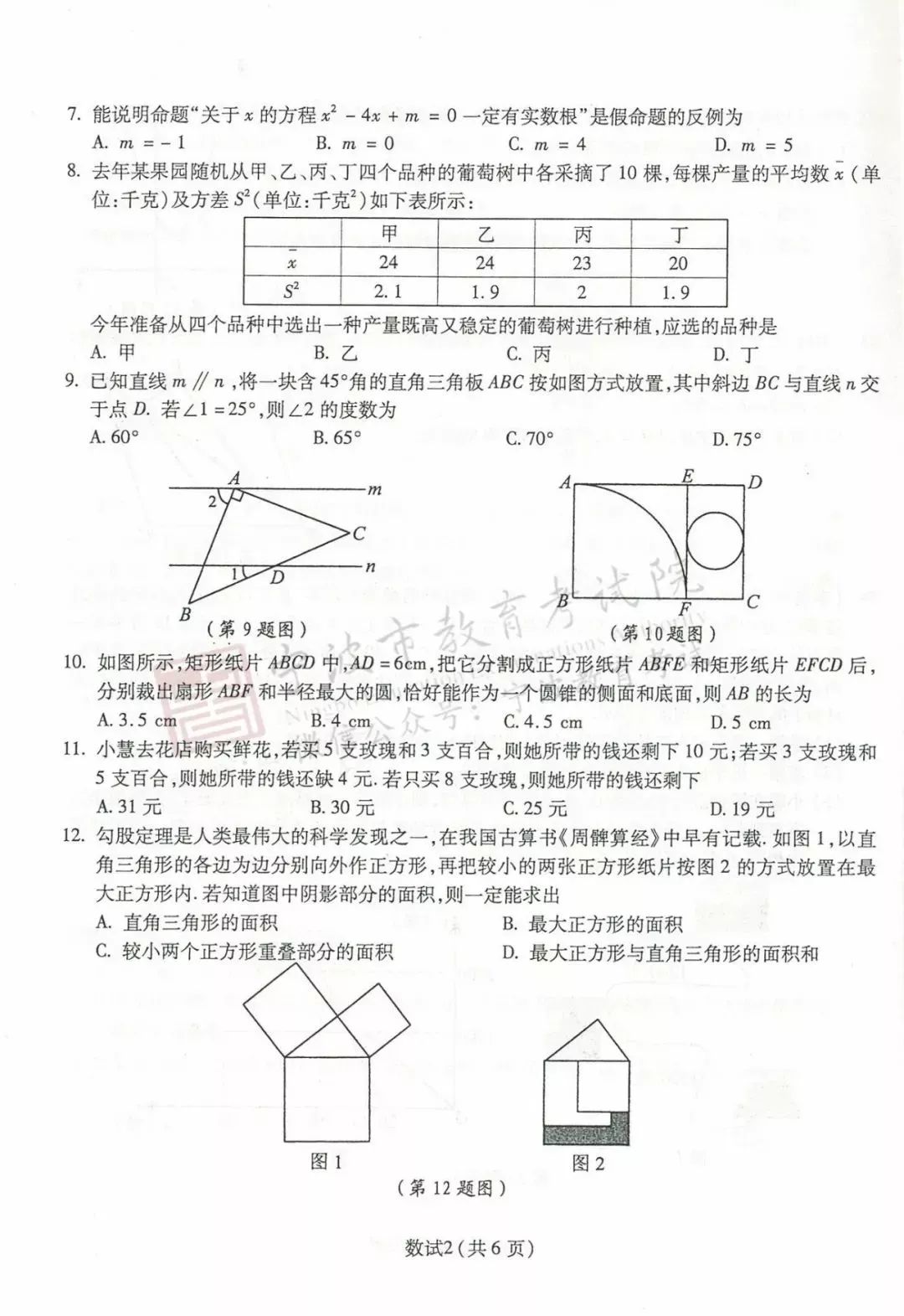 2019㽭п(sh)W(xu)}ѹ